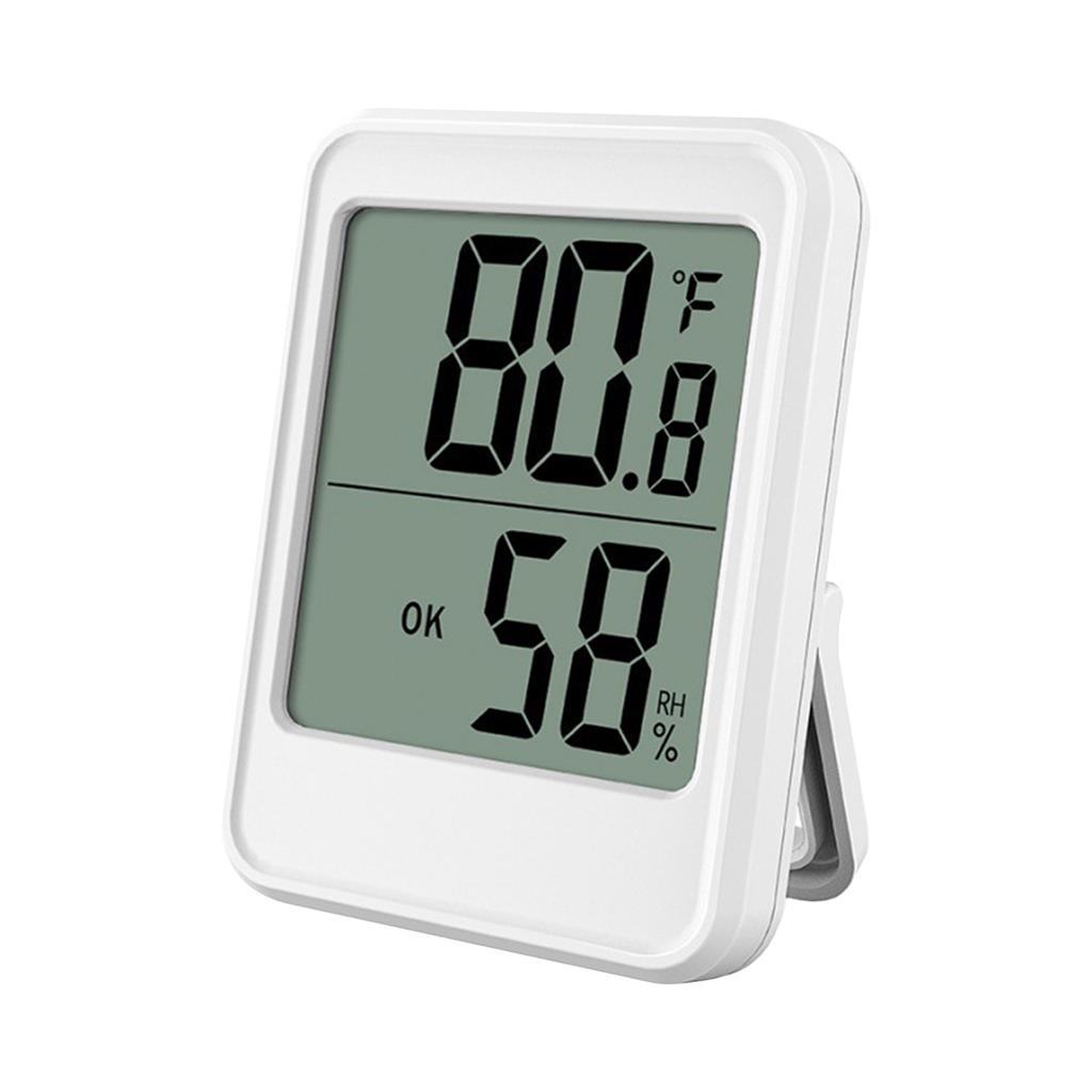 Innen-Hygrometer-Thermometer, großer Bildschirm, Schreibtisch, Wand, magnetisch, elektronische Temperatur