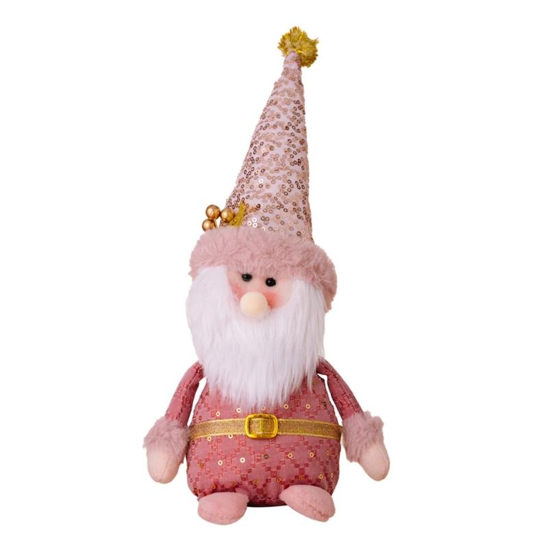 

Beautiful Standing Christmas Ornament Desktop Decoration Tree Charm Holiday Decors Festival Christmas Table Ornament
