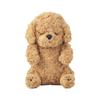 Livheart Sitting Body Sleepy Mocha Toy Medium Size 30cm In Fluffy and Pillow, Animals, Poodle, (Approx. Length), Soft, 25501-15