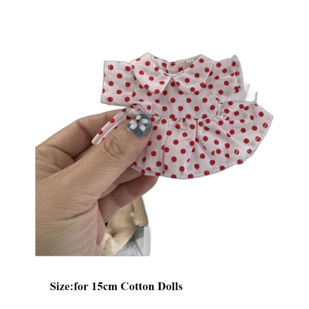 Cute Doll Lovely Clothes Accessories Fashion Dresses Skirt EXO Idol Dolls For 15cm Cotton Doll