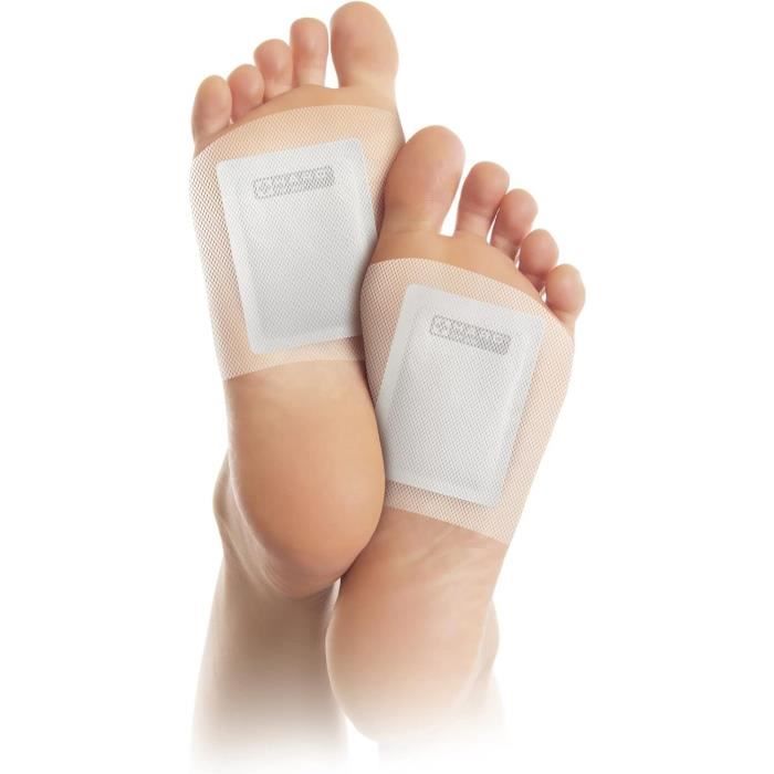 Entgiftungspflaster - HARO - 80 x 60 mm - Selbstklebend - Kühlende Wirkung - 10 Stück