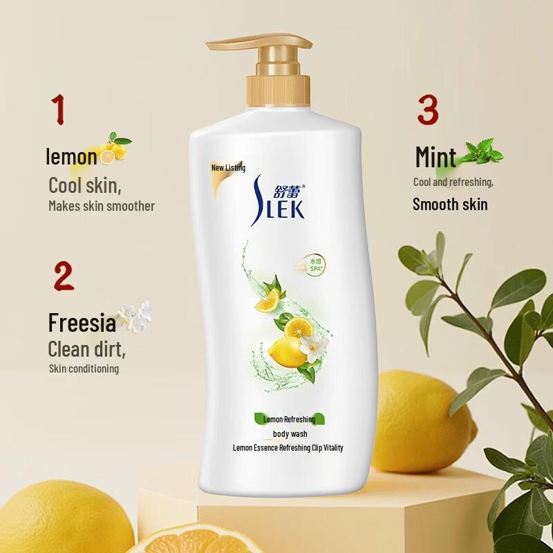 SLEK Lemon Refreshing Shower Gel