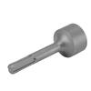 Ground Rod Driver Bits Socket Steel Easy Install Sturdy Light Weight Drill Tools for SDS Plus Hammer Drill