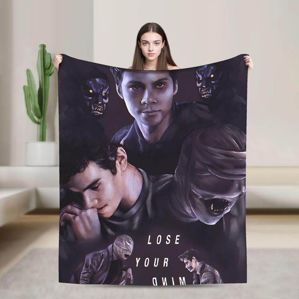 Revelations Teen Wolf Blanket  Travel Flannel Throw Blanket For Living Room Super Soft Design Quality Bedspread Birthday Present