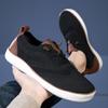 Fashion Wide-Toe-Box Men Shoes Knit Barefoot Shoes Minimalist Walking Shoes Slip On Sneakers for Indoor Outdoor