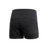 adidas Solid Color Breathable Drawstring Knitted Casual Shorts Women Shorts Black FI4099