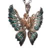Silver Exquisite Butterfly Necklace With Elegant Rhinestone Detail Ideal For Romantic Gifts And Stylish Accessories