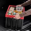 Extra Large Plastic Folding Storage Box for Clothes and Outdoor Car Organizing