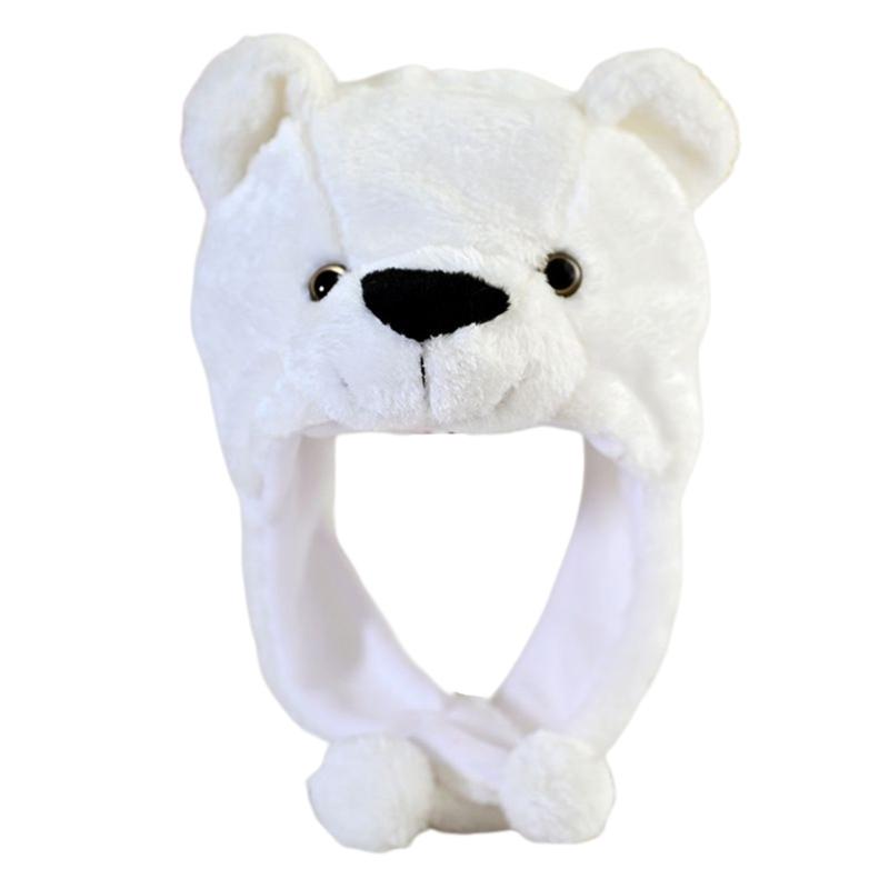 Kids Animal Hat Bomber Hat Trapper Hat Animal Earflap Hat Drama Props For Kid Rabbit Pig Raccoon Rooster Frog
