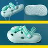 Anime Cartoon Schuhe Kawaii Rosa Kaninchen Ente Sandalen und Hausschuhe Nette Weiche Unterseite Hause Hausschuhe Baby Poped Loch Schuhe Spielzeug geschenk