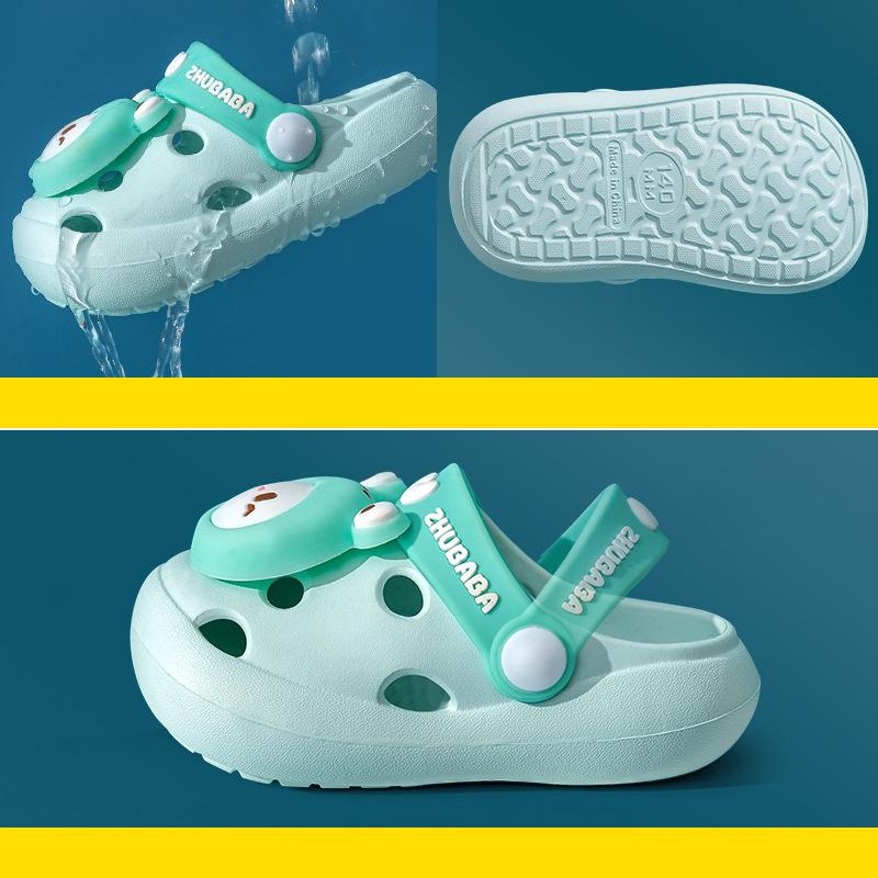 Anime Cartoon Schuhe Kawaii Rosa Kaninchen Ente Sandalen und Hausschuhe Nette Weiche Unterseite Hause Hausschuhe Baby Poped Loch Schuhe Spielzeug geschenk