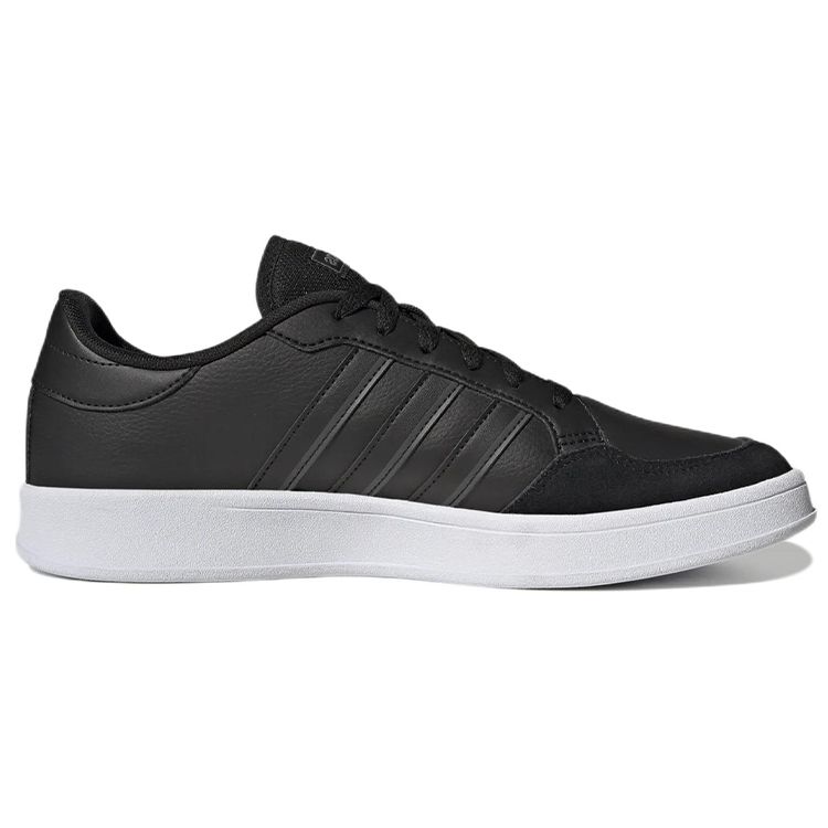 adidas Neo Breaknet Comfortable Durable Low-Top Skate Shoes Men Sneakers Black White GX4198