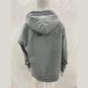 Europäischer und amerikanischer Y2K Casual-Trend einfarbig High Street Strickjacke Sweatshirt