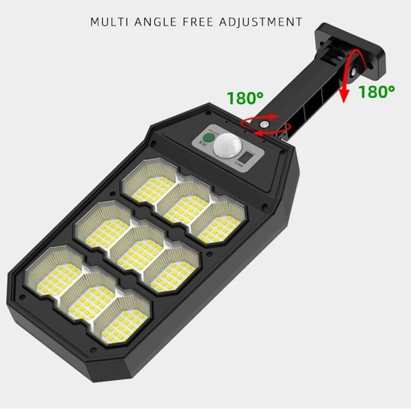 279LED Solar Street Light LED Lamp Outdoor Waterproof Wall Lamp Remote Light For Park Street Road Hotel Bridge Outdoor
