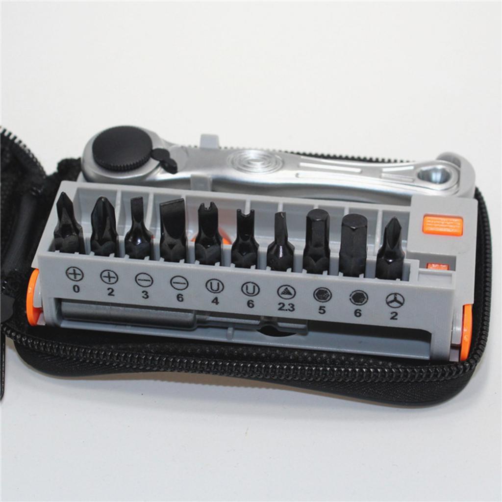 Portable Mini Multi-function Screwdriver Disassembler Ratchet Wrench Set Cross Screwdriver Screwdriver Set