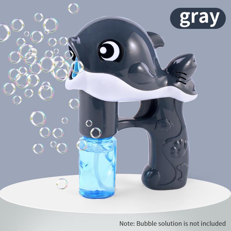 Fully automatic Whale Bubble Gunner holds light music bubble outdoor must-have Boy Girl Christmas Gift Halloween gift