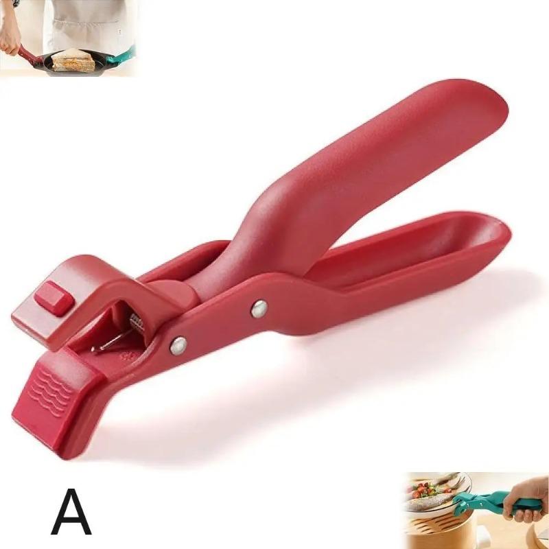 1PC Anti-scald Clip Silicone Anti Scald Pizza Pan Plate Bowl Dish Pot Holder Anti-hot Clip Lifter Kitchen Accessories Gadget