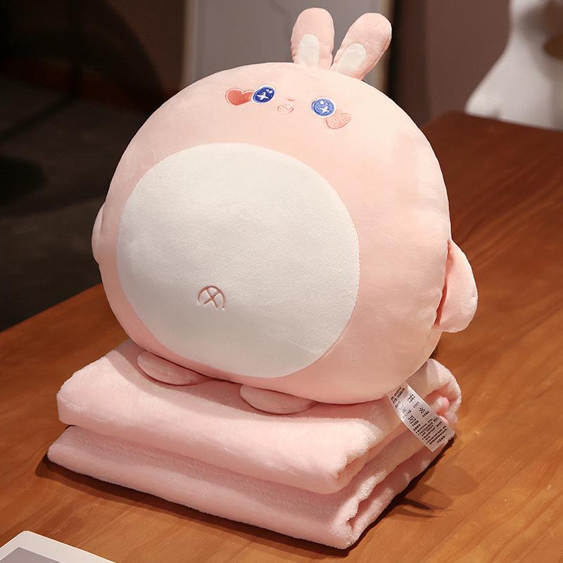 Подушка-одеяло с изображением автомобиля 3 в 1 Подушка и одеяло двойного назначения с кондиционером идеально подходит для сна в офисе 1625₽