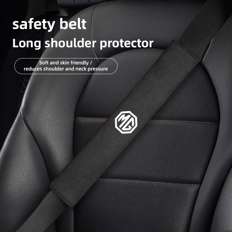 Car Seat Belt Protect Cover Shoulder Protector Accessories For Morris Garages MG ZS MG5 GS HS GT ZST MG3 MG6 MG7 Hector EZS EHS