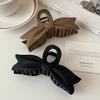 New Large Bows Crab Hair Clip for Women Matte Trendy Claw Clips Korean Girls Hairpin Party Jewelry Hair Accessories