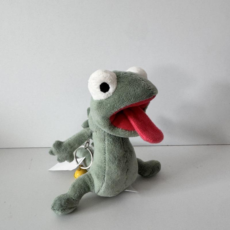 Movie Hoppers Lizard Tom Plush Toy Soft Stuffed Animal Doll Cute Cuddly Bedtime Companion For Kids Toddler Birthday Girl Gift