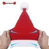 Red Christmas Knit Parent-Child Pom-Pom Hat