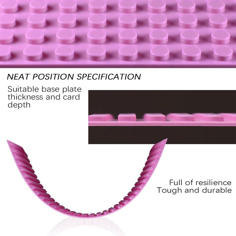 6PCS Classic Base Plates Blocks 32x32 32x16 50x50 Dots ABS Plastic Building BasePlates Bricks Assembly City Road MOC  City Toys