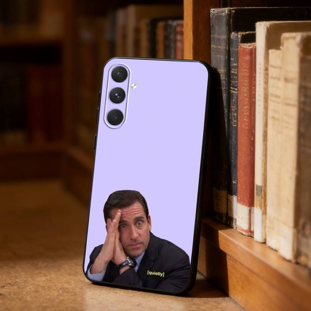 

The O-Offices Hot Tv Show Phone Case For Samsung S26,S25,S24,S23,S22,S21,Ultra,Plus,FE Black Soft Cover Samsung S22plus5G