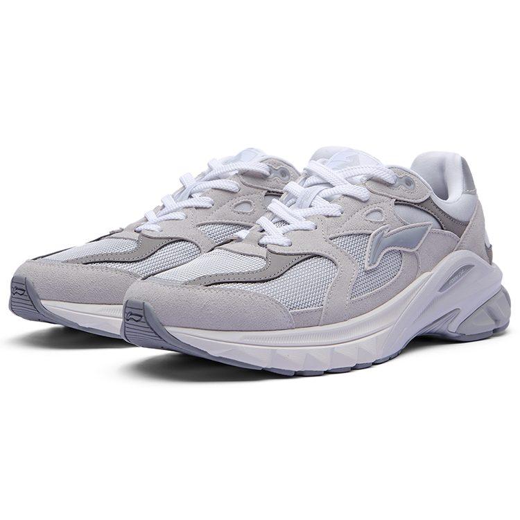 Li Ning Low top Sports Casual Shoes Men's Gray Purple AZGT011-2
