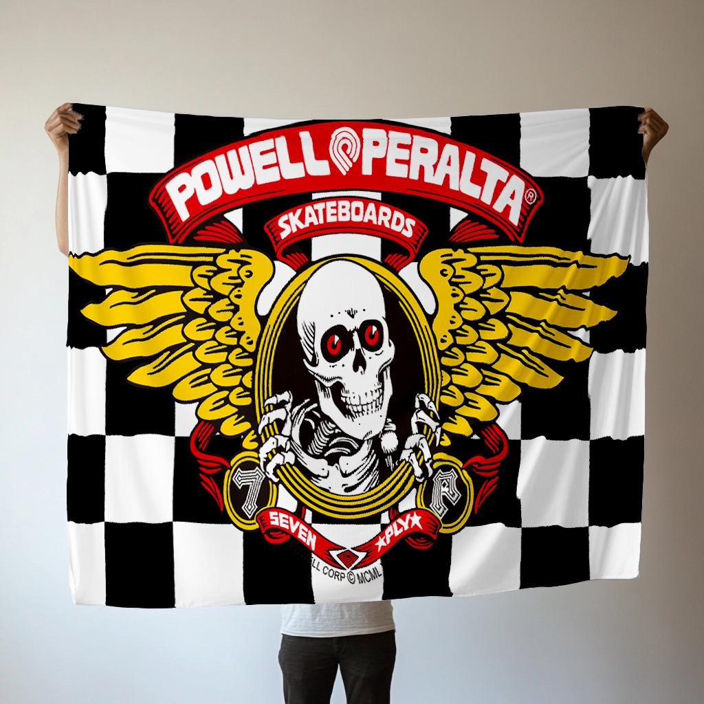 

The lovely skateboard brand Blanket Printed Throw Blanket Plush Fluffy Flannel Fleece Blanket Soft Throws for Sofa Couch and Bed 75x90cm