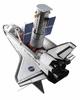 Hasegawa Hubble Space Telescope Space Shuttle Orbiter Astronaut Plastic Model Kit 10821 1/200 & w/