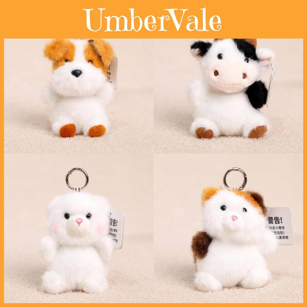 Polar Bear Soft Toy Pendant With Short Plush Material For Bag Decor