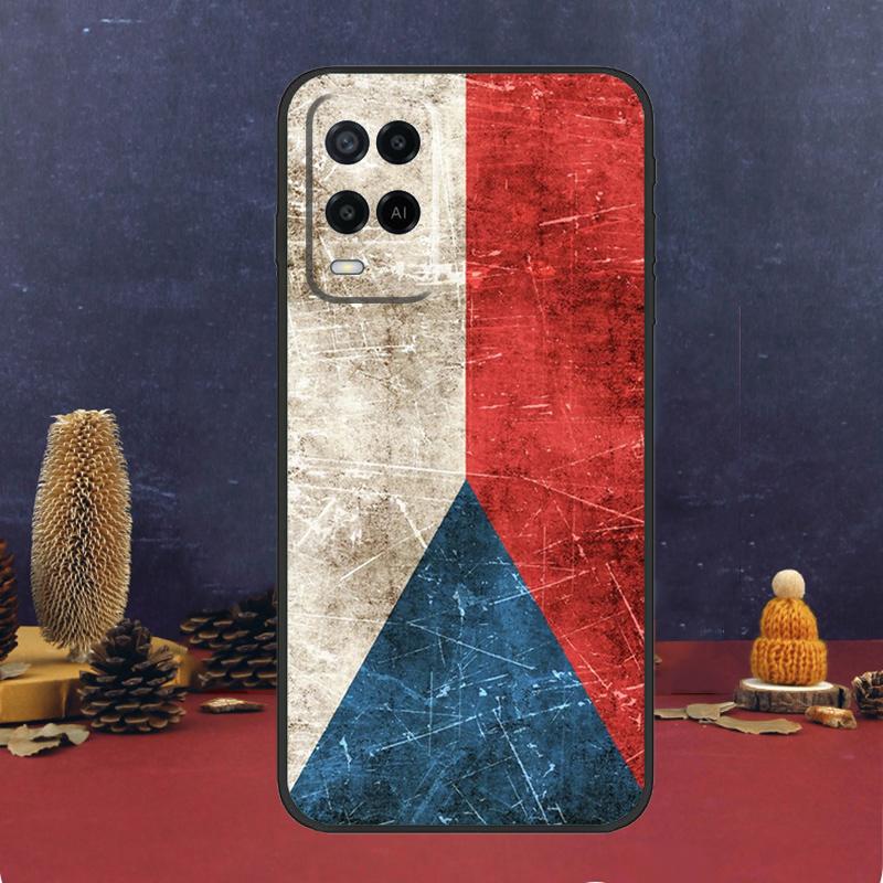 Czech Republic Czech Flag Case For Oppo A5 Pro A6 A15 A18 A38 A58 A78 A98 A54 A74 A94 A17 A57 A80 A60 A40 A16 A76 A96