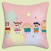 Cartoon Throw Pillow Covers Living Room Decoration Printed Sofa Cushion Cover Polyester Soft Pillowcase