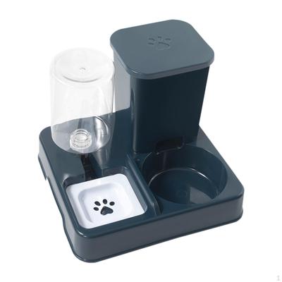 Cat Feeder and Water,Pet Food Bowl,Easily Clean Water Bowl Dispenser Automatic