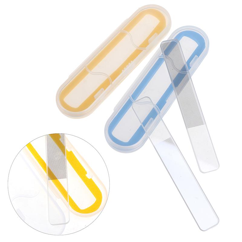 1Pc  Nano Glass Nail File Nail Art Care Buffing Block Manicure File Tools