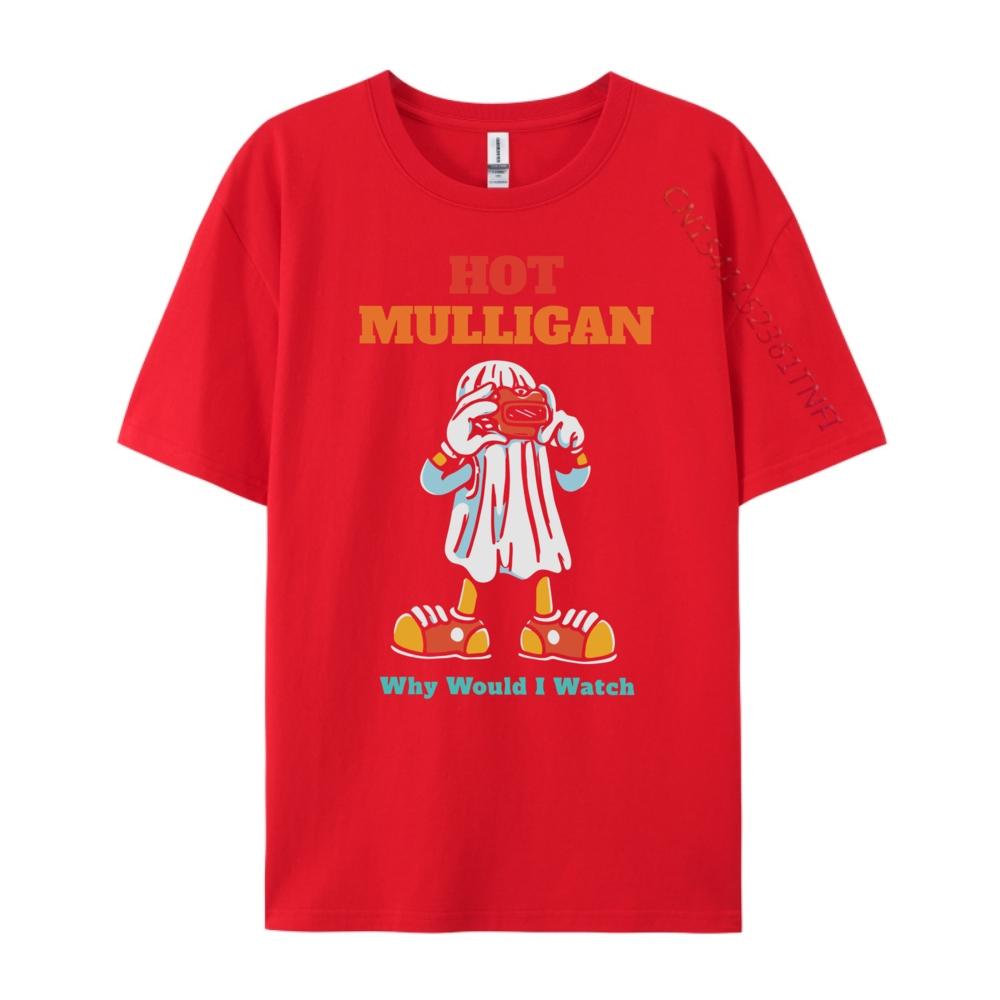 

Hot Mulligan Why Would I Watch Plus Size Men Clothing T Shirt Man T-shirt Harajuku XXXXL