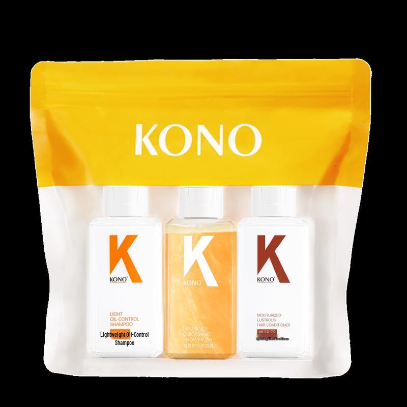 KONO Travel Hair & Body Care Set