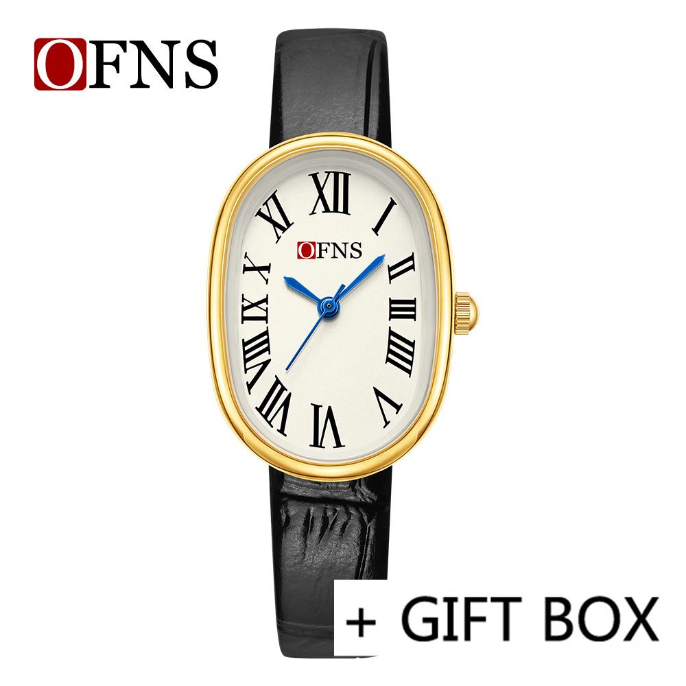 OFNS 1532 Casual Women Watch Top Brand Luxury Business Waterproof Female Clock Quartz Original Lady Girl Wristwatch