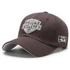 New Embroidered Shield Baseball Hat Men And Women Spring And Summer Outdoor Sun Protection Baseball Cap