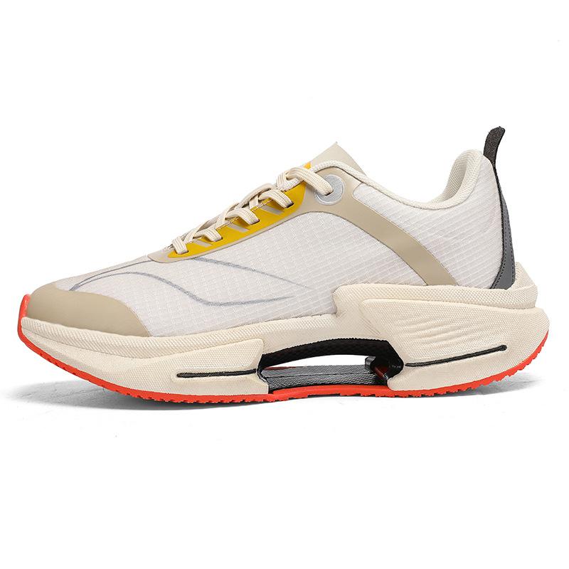 Outdoor sports running shoes popcorn sole shoes domestic fly-woven breathable running shoes summer 36