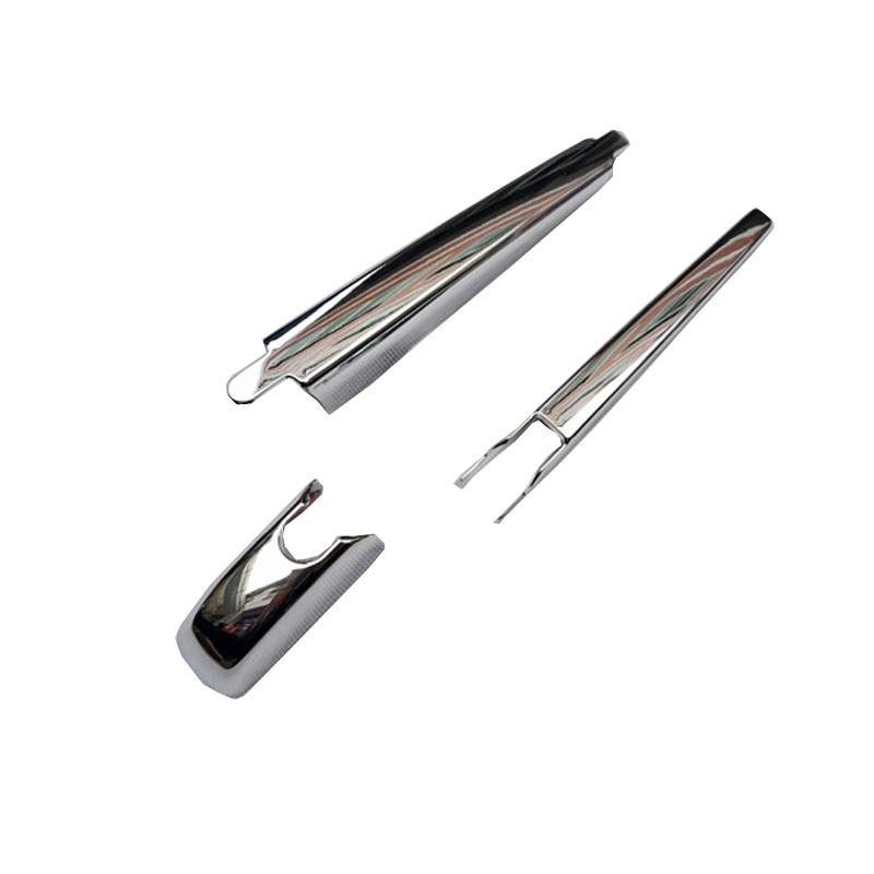 

Rear Windshield Windscreen Wipers Wiper Trim for Toyota Rav4 Rav 4 Xa50 Plastic Chrome Cover Car Styling Accessories