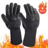 High Temperature Resistant BBQ Gloves Heat Insulation 800 Degree Microwave Oven Gloves Flame Retardant Heat-resistant Gloves