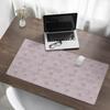 Decorative Desk Mat with Geometric Floral Pattern 100x50 Cm
