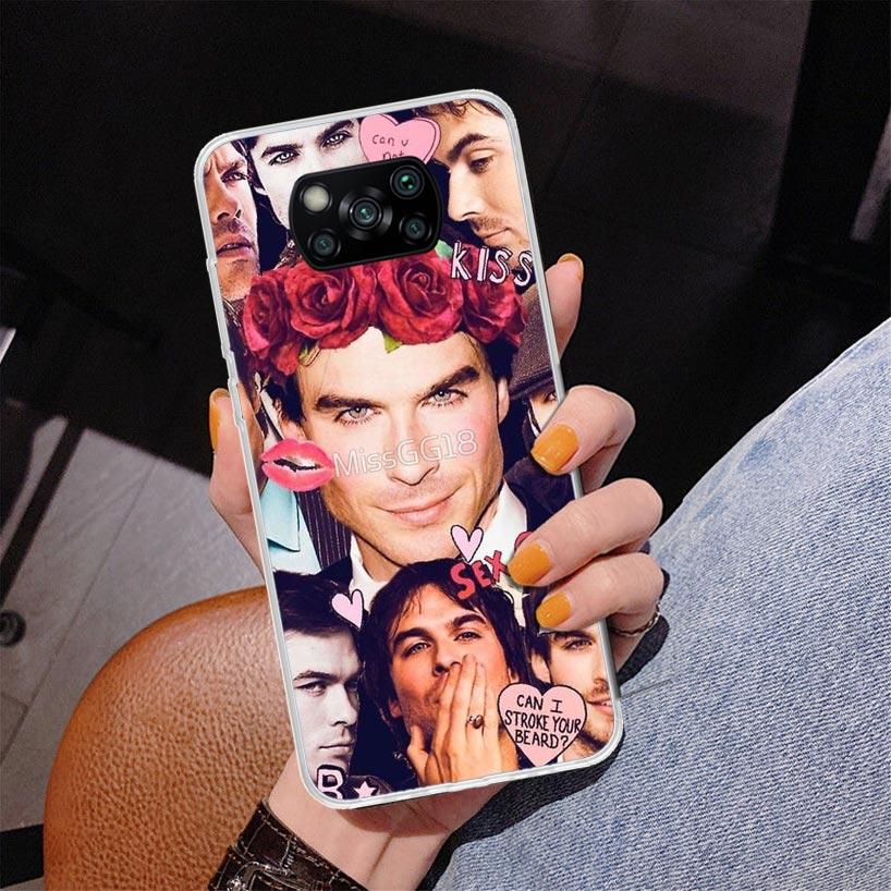 The Vampire Diaries Salvatore Phone Case For Xiaomi Poco X7 X6 X5 Pro F7 Ultra Redmi 15C 15 13C 13 12C 12 10 10A 10C 9 9A 9C 9T