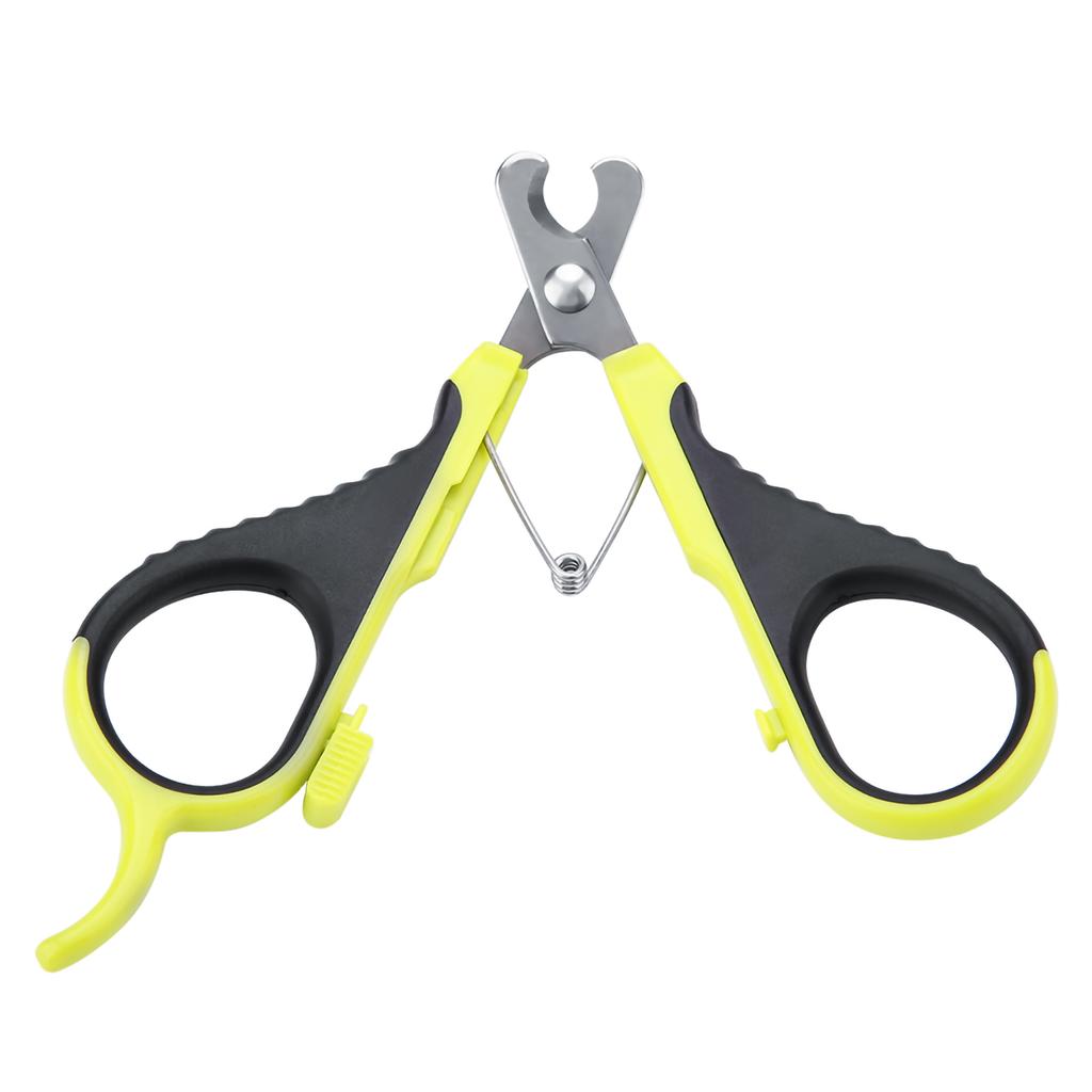 Plastic Sharp Useful Safe Healthy Pet Spring Nail Clipper for Dog Cat