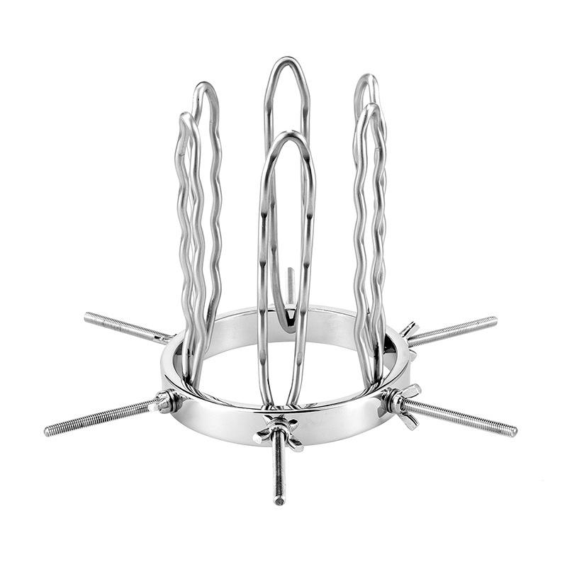 Metall-Analdehner in chirurgischer Qualität - Dickstahl Verstellbarer Expander für Erwachsenen-Analtraining, Spiel & Gaping-Tiefenkontrolle