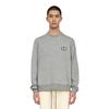 DIOR Sweatshirts Men's Gray Crew Neck Moderate Regular 113J699A0531-C888