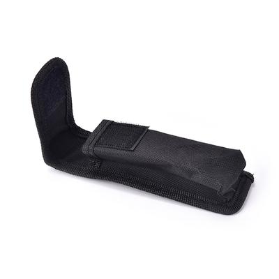 Outdoor Black Nylon Flashlight Pouch Flashlight Holster Torch Pouch Waist Belt