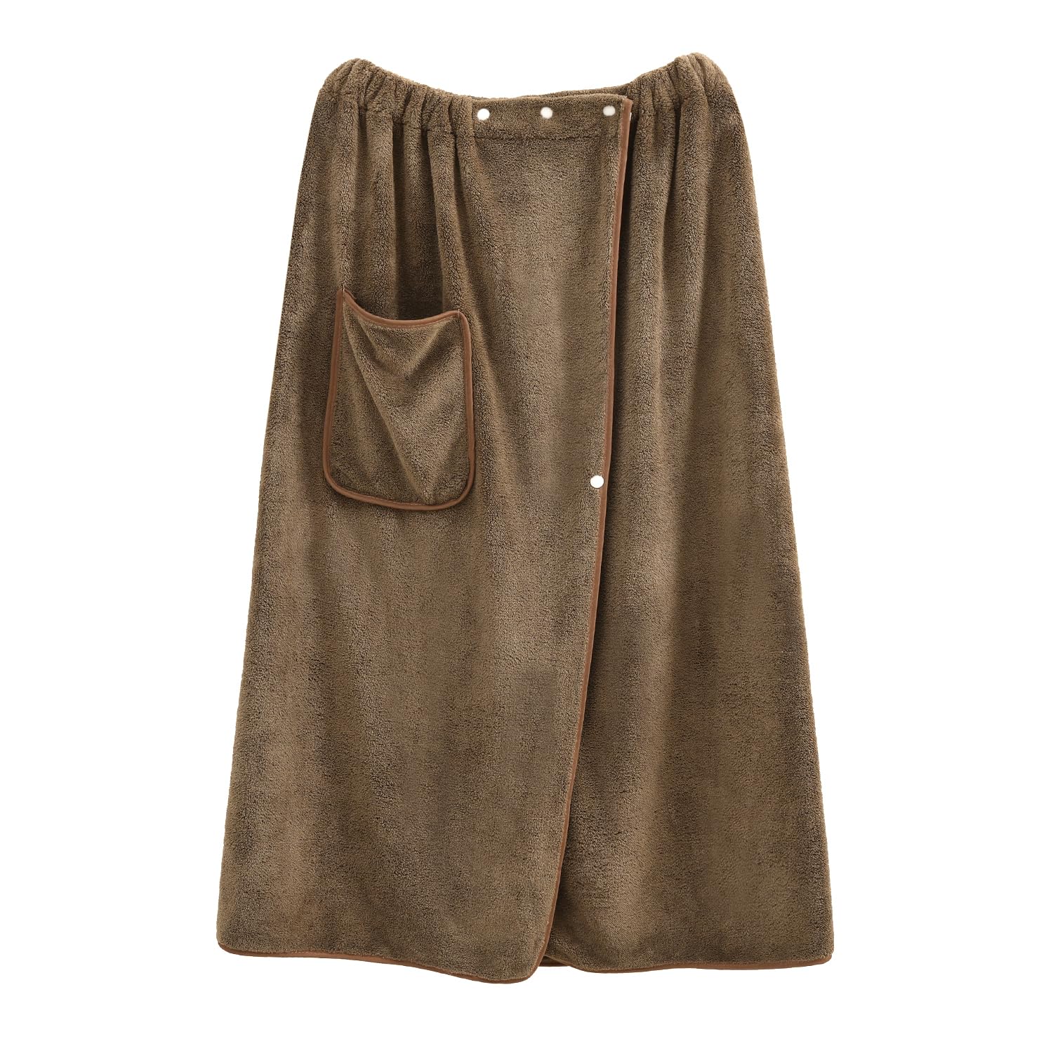 

Полотенце-обертывание для бассейна 80 x 140 см Обертывание после ванны Взрослые, Полотенце, Длина, Микрофибра, Полотенце, Большое, Однотонное, Впитывающее, Мягкое, Пушистое, Мягкое, (коричневый)